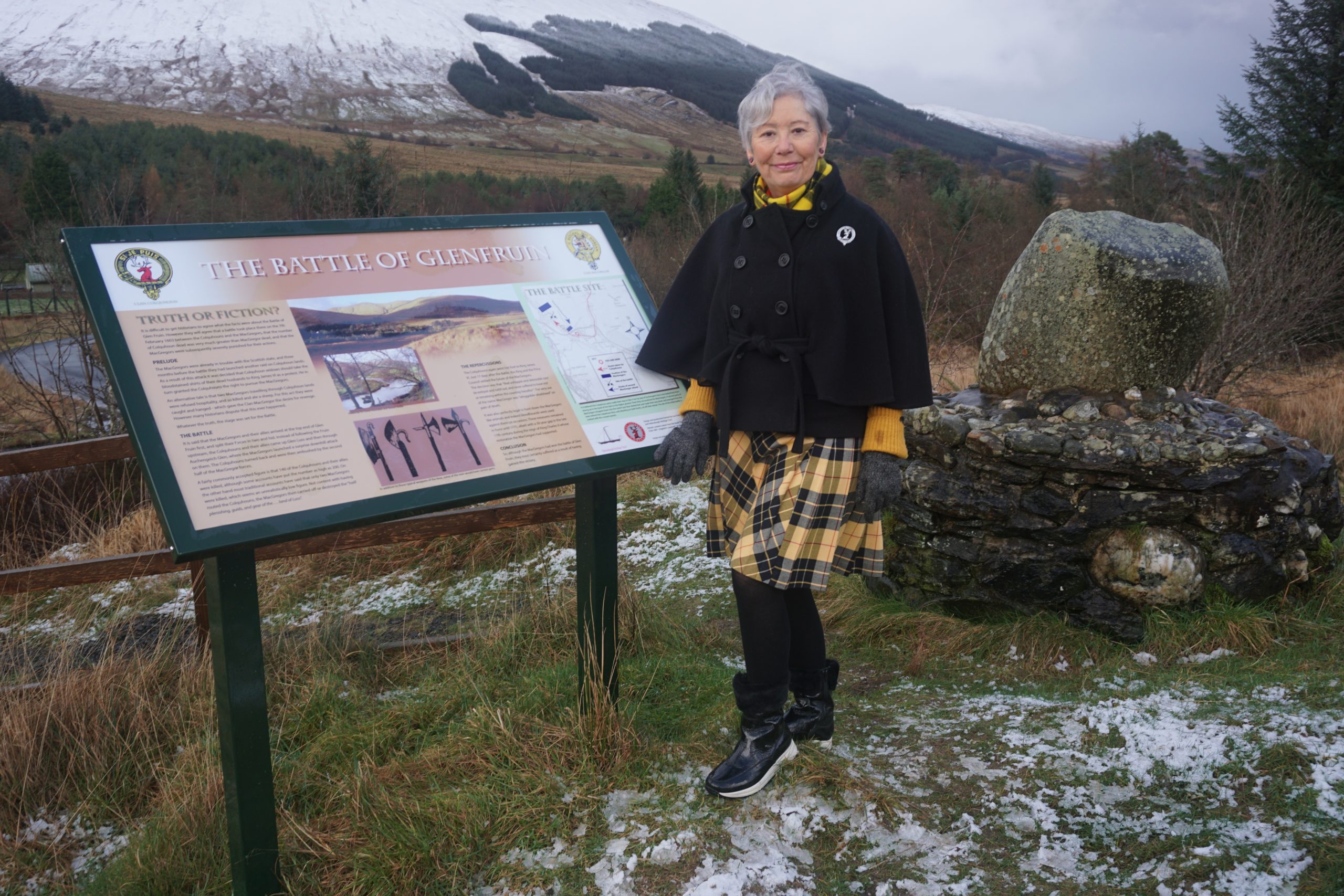 ‘Battle of Glen Fruin stone’